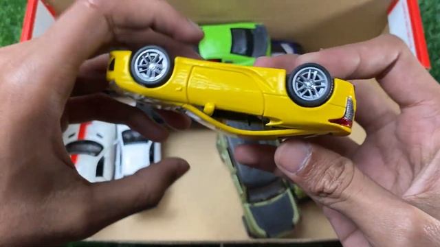 Box Full of Cars, Roll Royce, Lamborghini, Ferrari, Porsche, Bmw, Bugatti, Mercedes, Toyota