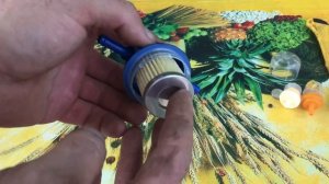 Обзор китайских топливных фильтров для скутеров, Го@но полное(