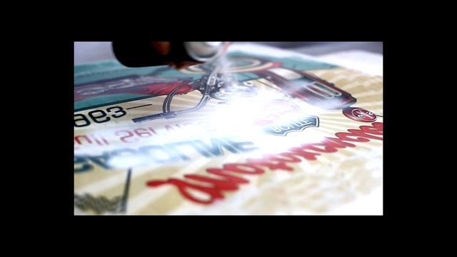 Картины из бочек. Прямой перенос фотографии на бочку. смотреть онлайн