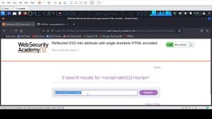 Reflected XSS into attribute with angle brackets HTML encoded