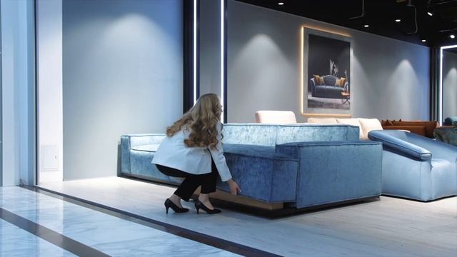 Модульный диван "Лофт" фабрика Мебель Братьев Баженовых смотреть онлайн