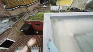 Бегство от зомби, вид от первого лица  Умирающий свет Паркур