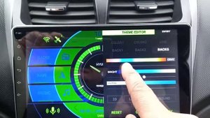 Цветовая настройка автоприложения Агама