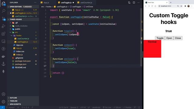 How to make hooks in React смотреть онлайн