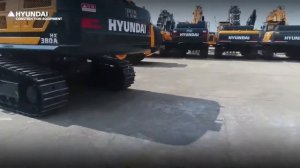 Экскаватор Hyundai HX380A | Первый запуск
