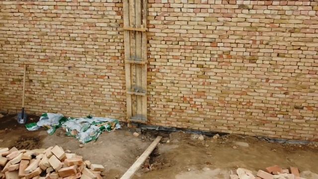 ДОМ В 2 ЭТАЖА 10х11 ИЗ КРАСНОГО КИРПИЧА. КРУГОВОЙ ОБЗОР НА ЭТАПЕ КЛАДКИ 1 го ЭТАЖА ИЗ 2х. 25.06.2 смотреть онлайн