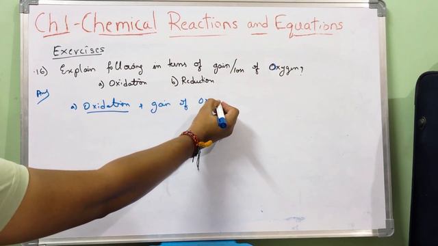 NCERT class 10 SCIENCE CHAPTER 1 Chemical Reactions and Equations part 7 | Backside exercise 12-20