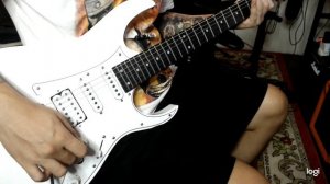 Ibanez GRG140 WH with Kill switch button.