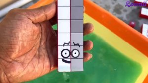 Looking for Numberblocks Puzzle Tetris NEW 100 ASMR   Numberblocks Satisfying Video #18