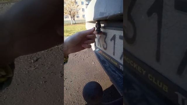 Замена лампы подсветки номера опель астра h смотреть онлайн