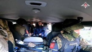 Эвакуация мирных жителей из н.п. Очеретино