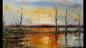 Художник Марек Ланговски     музыка Огинский Полонез