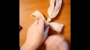 Кукла "мотанка" из ниток