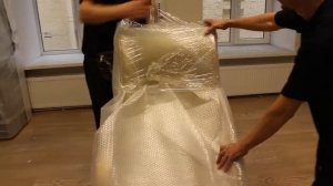 Упаковка кресла | Готовимся к переезду