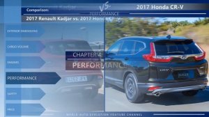 2017 Renault Kadjar vs 2017 Honda CR-V (technical comparison)