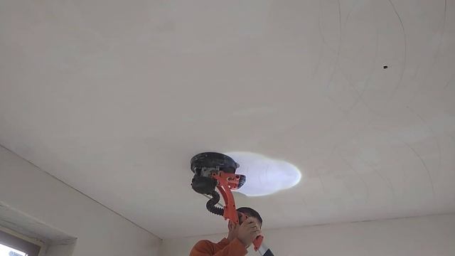 Шлифовка потолка жирафом. смотреть онлайн