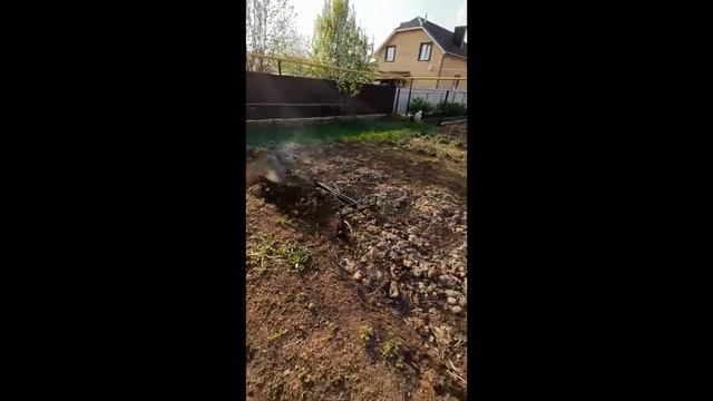 Электрическая лебедка "Бумеранг" для вспашки