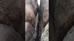 Дед паук подъем на скалу Перья