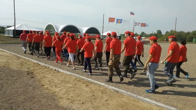 Открытие II Красноярского Краевого юнармейского слета в Центре "Юнармия"