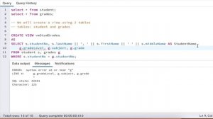 Create View in PostgreSQL | Basic Tutorial #postgresql #postgresqlview #createview
