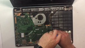 Полная разборка Asus R512M