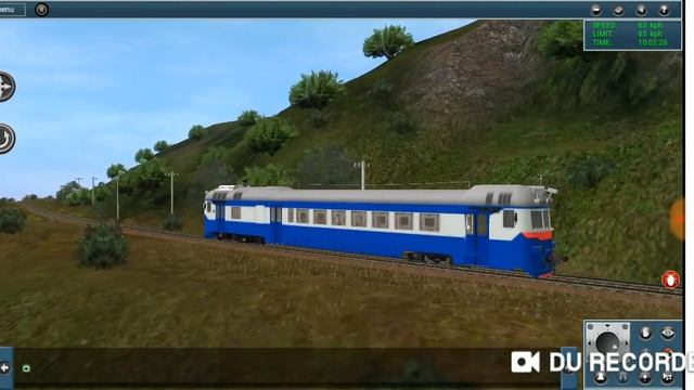Мотрисса Д1 на Молдавской жд. Trainz Simulator Android
