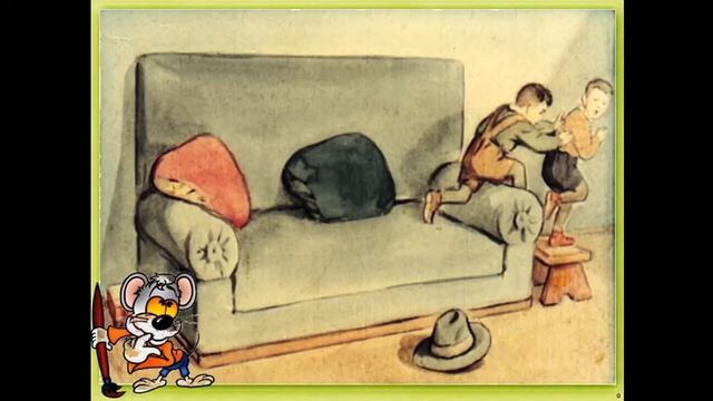 "Живая шляпа".  Николай Носов. Диафильм озвучен Пазюк Катей, 7 лет