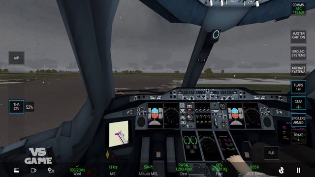 Airbus Winter Flight | RFS - Real Flight Simulator PRO Android Gameplay смотреть онлайн