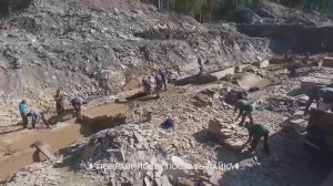 Как добывают природный камень? ПЛИТНЯК ЗЛАТОЛИТ