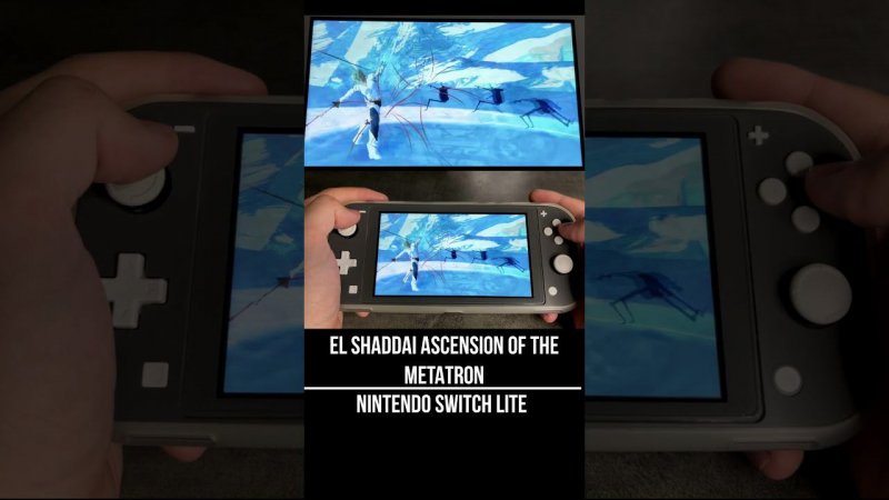 El Shaddai ASCENSION OF THE METATRON HD Remaster Nintendo Switch Lite Gameplay #nintendoswitchlite