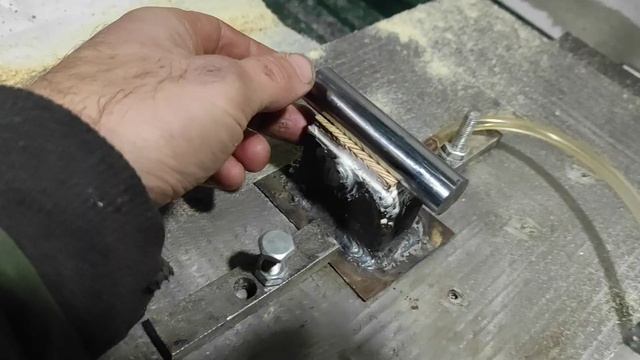 Воздушный подшипник с деревянным вкладышем. смотреть онлайн