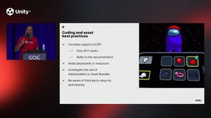 Best practices for building multiplatform games ｜ Unity at GDC 2023