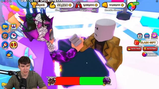 *NEW* ALL WORKING SEASON UPDATE CODES FOR ARM WRESTLE SIMULATOR! ROBLOX ARM WRESTLE SIMULATOR CODES смотреть онлайн