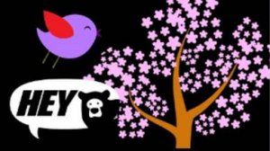 Сенсорный экран Hey Bear - Времена года Деревьев - Высококонтрастная Анимация