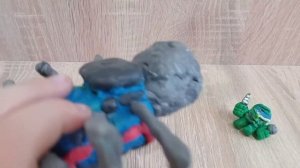 ЛЕПИМ СТРАШНЫЙ ПАРОВОЗИК ТOMAC. ПАУК - ИЗ ИГРЫ КОШМАРЫ THOMAS.EXE