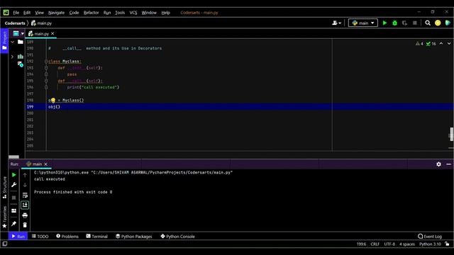 08. Python Decorators : How to Use it and Why? | Part 1 | OOPs Concepts in Python
