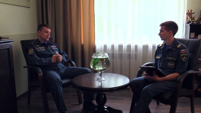 Документальный фильм интервью с начальником ГУ МЧС России по Ивановской области А.Н. Клушиным