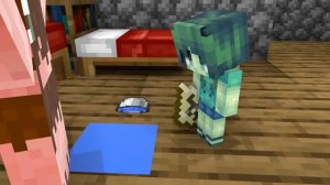 Monster School : Bad Piglin and Poor Baby Zombie Girl - Sad Story - Minecraft Animation