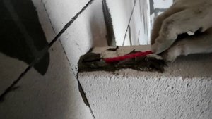 Делаем перегородку для ванной в комнате второго этажа