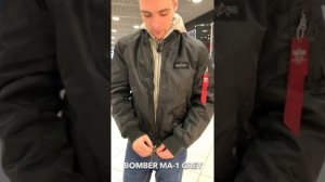 Бомбер Alpha Industries MA-1 D-Tec обзор