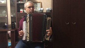 Татар халык жыры - Су буйлап. Баянда (Красивая татарская народная песня на баяне).