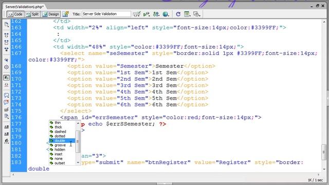 How to Perform Server Side Validation in PHP