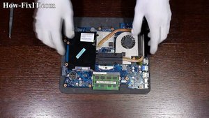 Dell Inspiron 15R 5520 (7520) Disassembly, Fan Cleaning, and Thermal Paste Replacement Guide