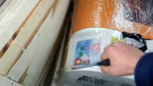 Проверка лазерной трубки без воды EFR CL 60w блоком 100 w