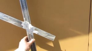 Недорогой крест с ковкой Своими руками