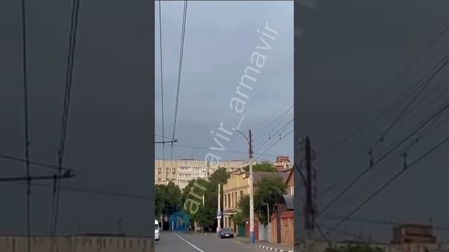 ‼️🇷🇺🇺🇦 Вражеский БПЛА самолетного типа сбит над Армавиром — губернатор Краснодарского края