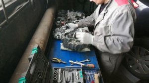 Разбираем дигатель Zs 177mm