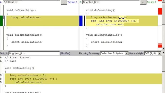 KDiff3 for merging files смотреть онлайн