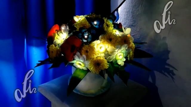 светильник букет полевых цветов смотреть онлайн