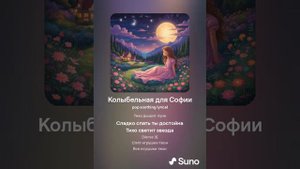 Колыбельная для Софии